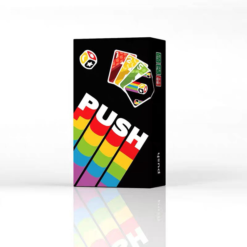 Board Game Solo - Push Card Game Adults and Teens