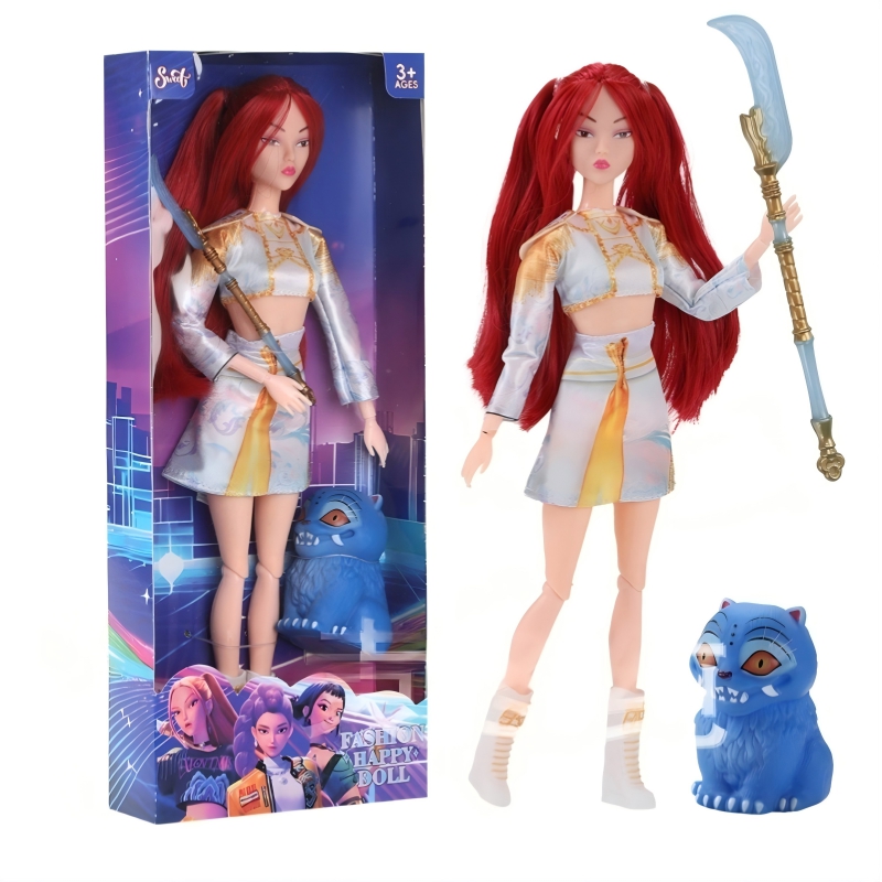 Board Game Guess Who - 11.5 Inch Dolls Hunter Figure Set