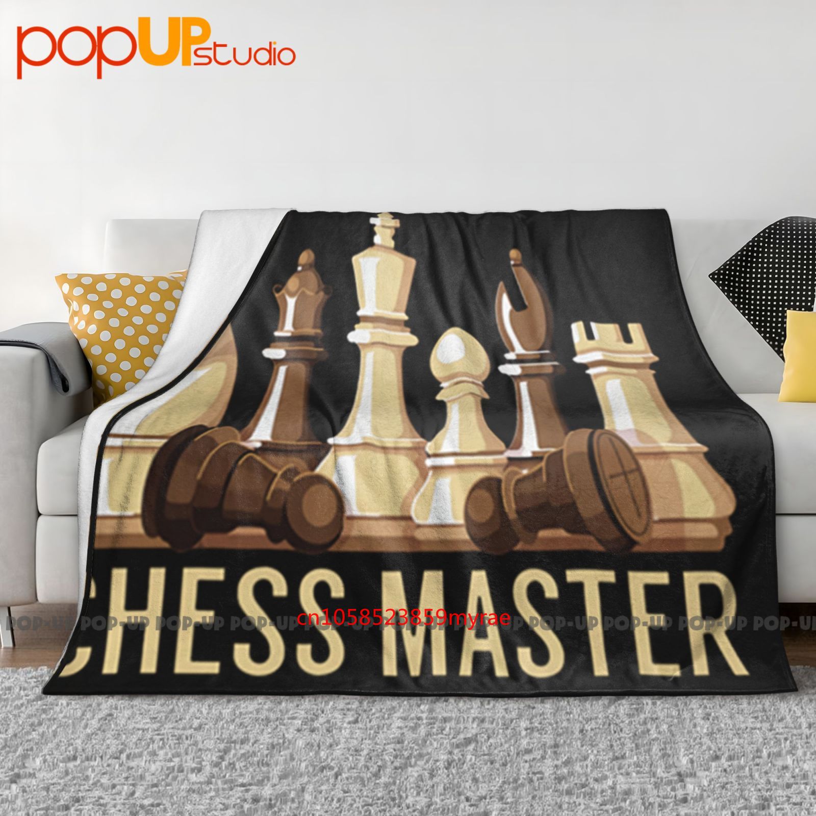 Chess Master Funny Board Game  - Board Game Quilt recension och pris