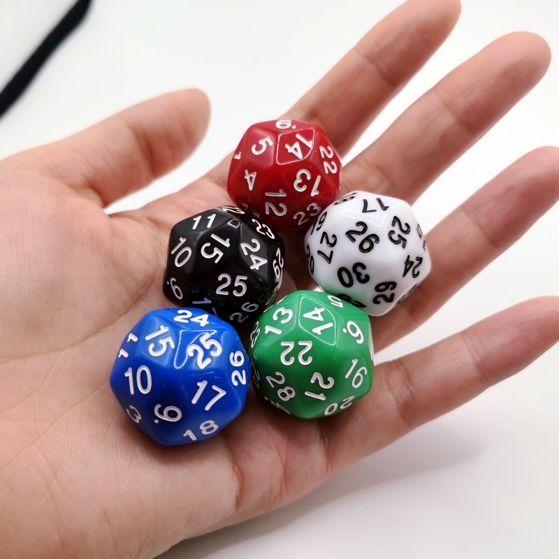 5pcs Cube 30 Sides D30 dungeon - Board Game Yahtzee recension och pris
