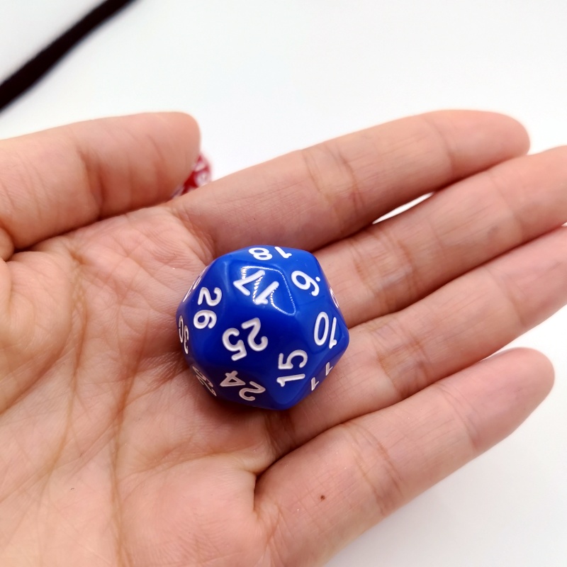 5pcs Cube 30 Sides D30 dungeon - Board Game Yahtzee recension och pris