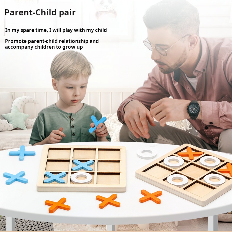 XO Tic-tac-toe children's Link - Board Game For 6 Years Old recension och pris