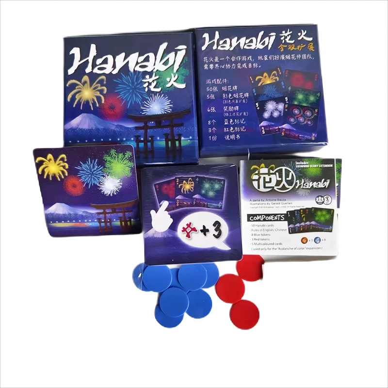 Hanabi Cooperative Card Game | - Board Game Heat recension och pris