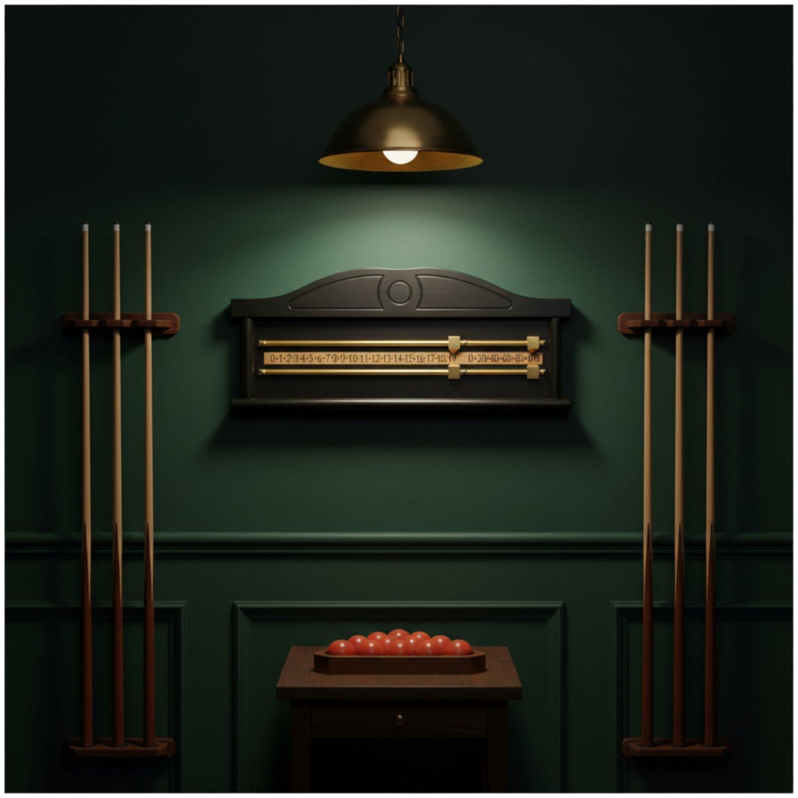 Snooker Scoreboard with Dual T - Board Game Room recension och pris