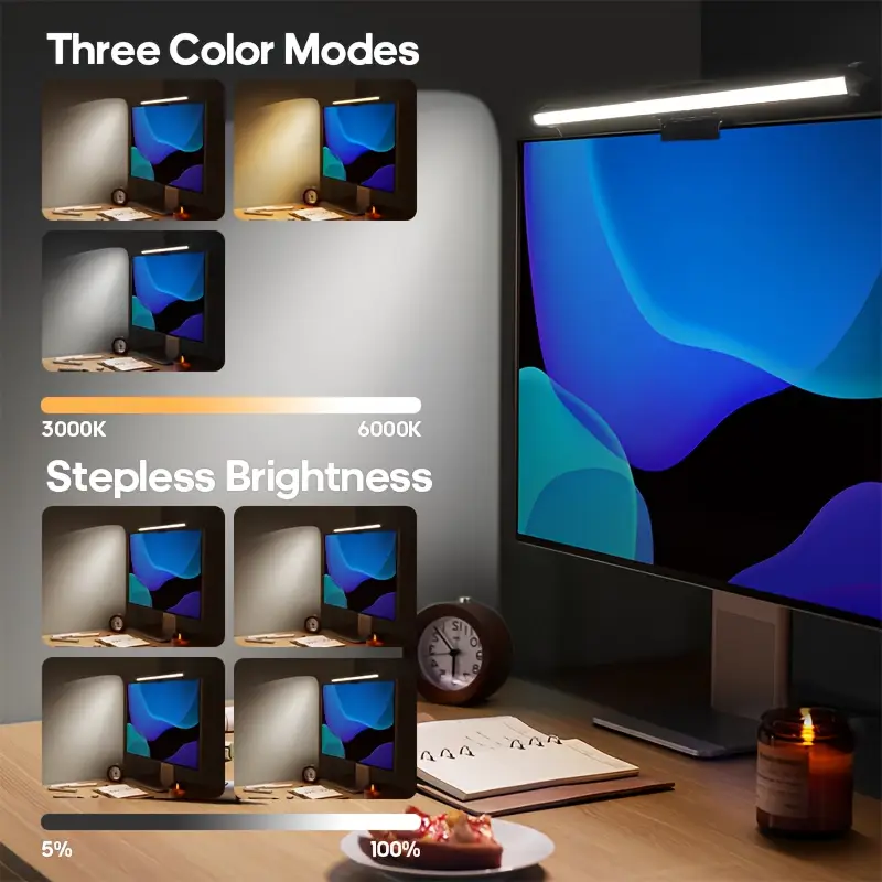 RGB Monitor Light Bar Strip Ey - Board Game Digital recension och pris