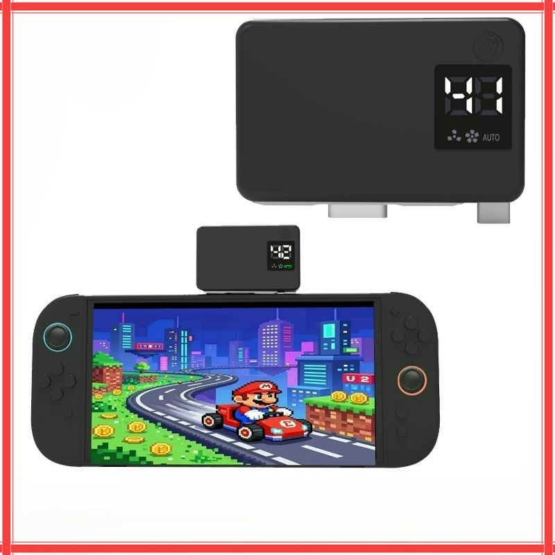 Switch 2 Smart Cooling Fan wit - Board Game Heat recension och pris