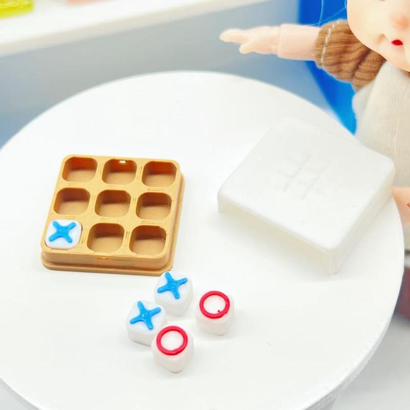 Mini Tic Tac Toe Game Dollhous - Board Game Room recension och pris