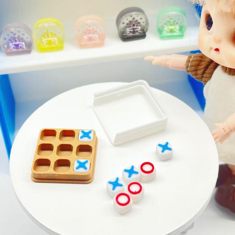 Mini Tic Tac Toe Game Dollhous - Board Game Room recension och pris
