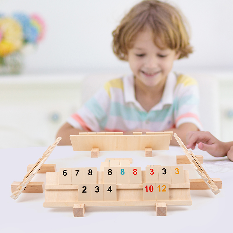 Wooden Fast Moving Tile Classi - Board Game Digital recension och pris