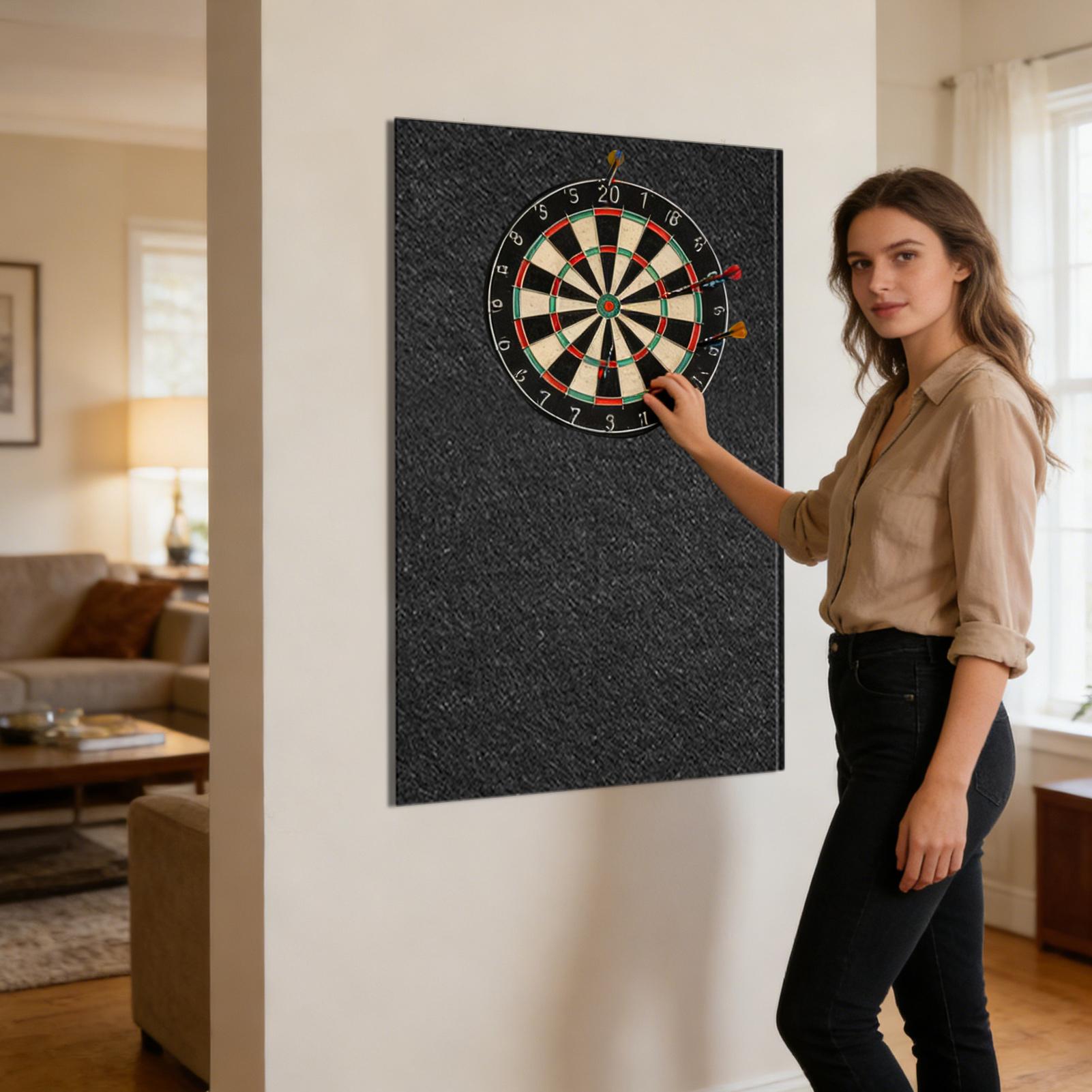 Dart Board Wall Protector Felt - Board Game Room recension och pris