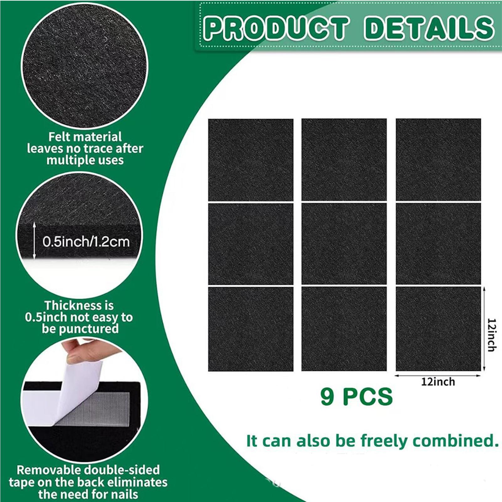 Dart Board Wall Protector Felt - Board Game Room recension och pris