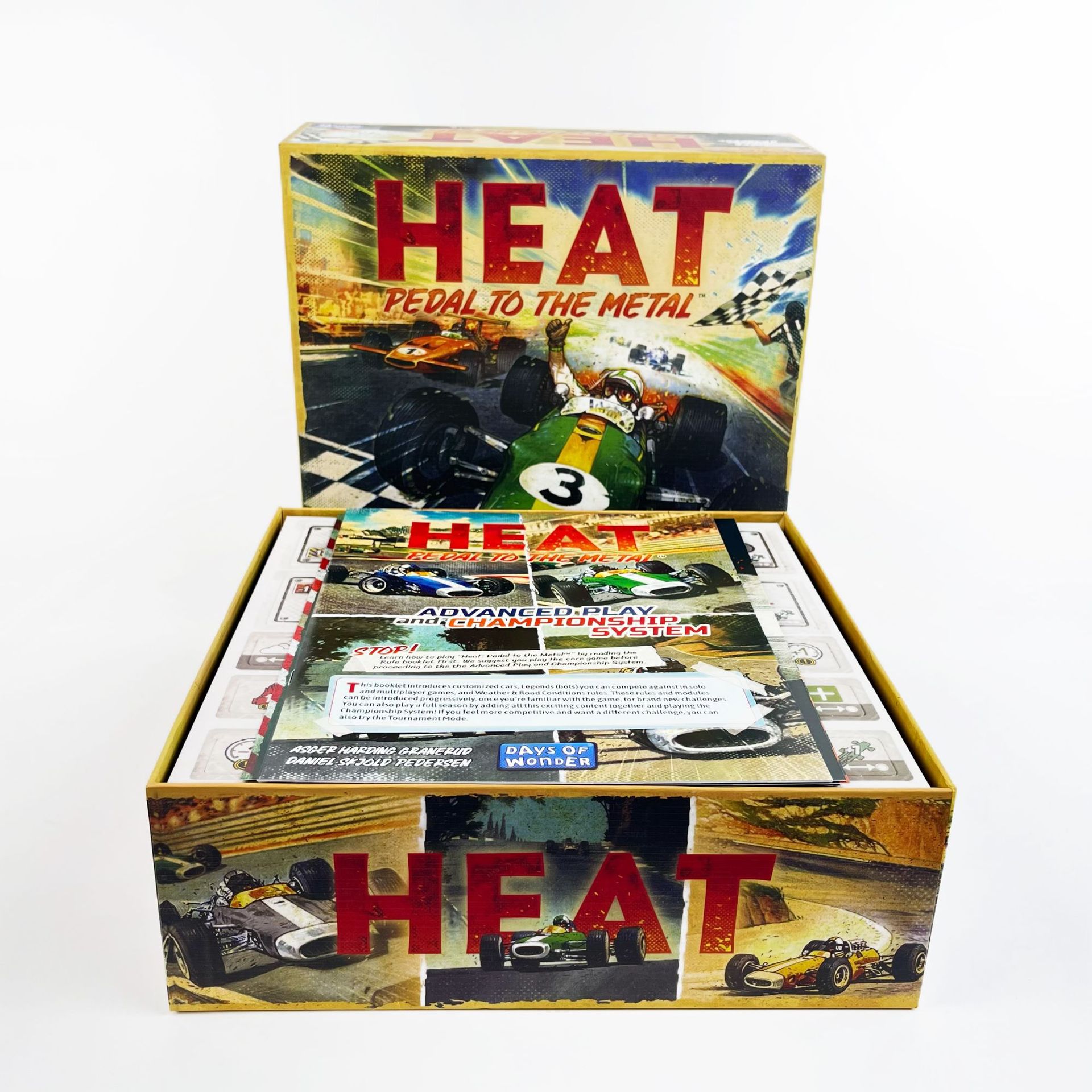 “HEAT: Full Throttle” — A Fast - Board Game Heat recension och pris