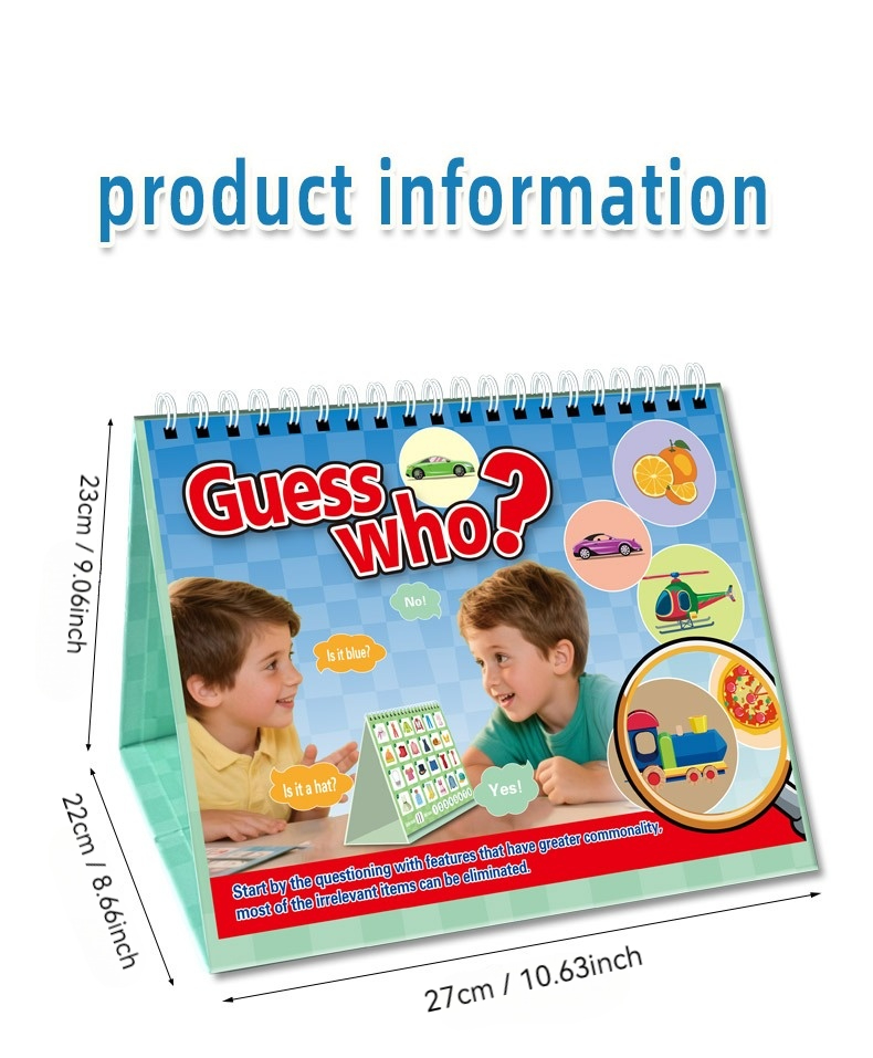 Guess Who I Am Thinking Intera - Board Game Guess Who recension och pris