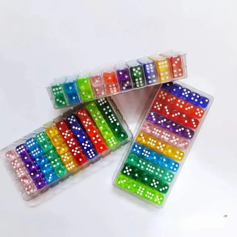 100 Pieces Colored 14mm Acryli - Board Game Digital recension och pris