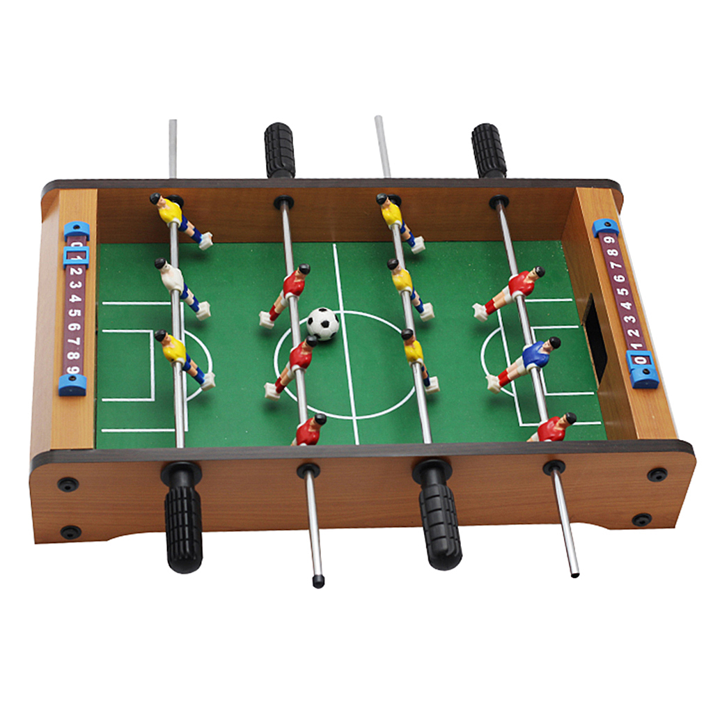 Wooden Table Top Football Game - Board Game Yahtzee recension och pris