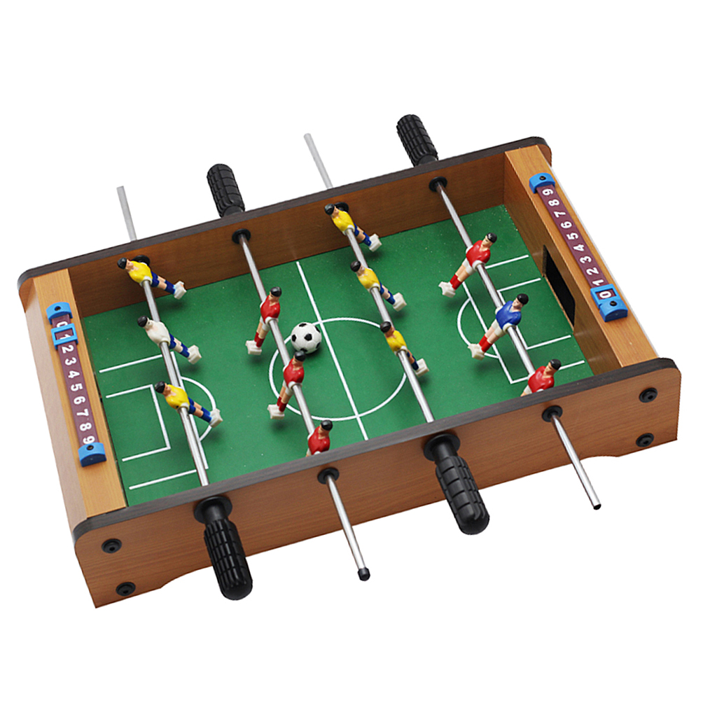 Wooden Table Top Football Game - Board Game Yahtzee recension och pris