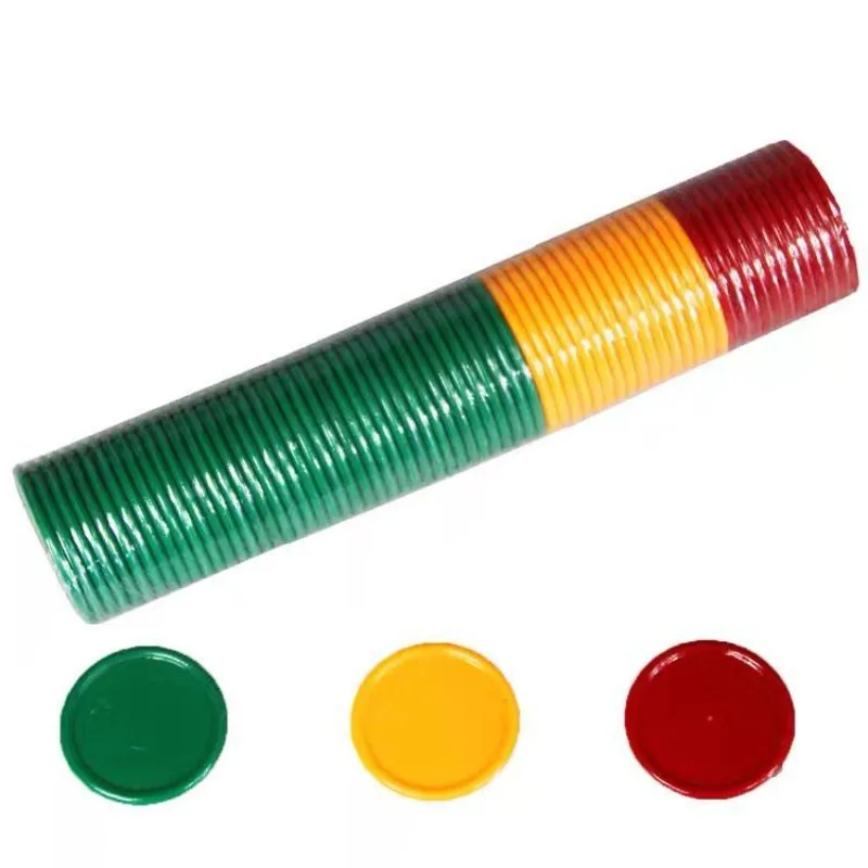 Poker Chips 3.2cm 3 Colors Pla - Board Game Room recension och pris