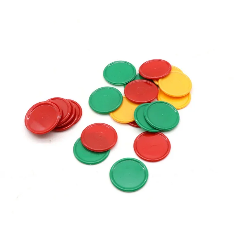 Poker Chips 3.2cm 3 Colors Pla - Board Game Room recension och pris