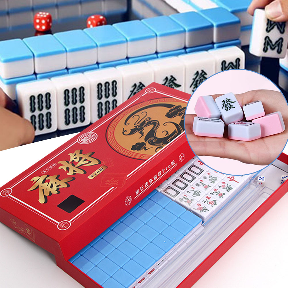 Portable Travel Mini Mahjong S - Board Game Pdf recension och pris