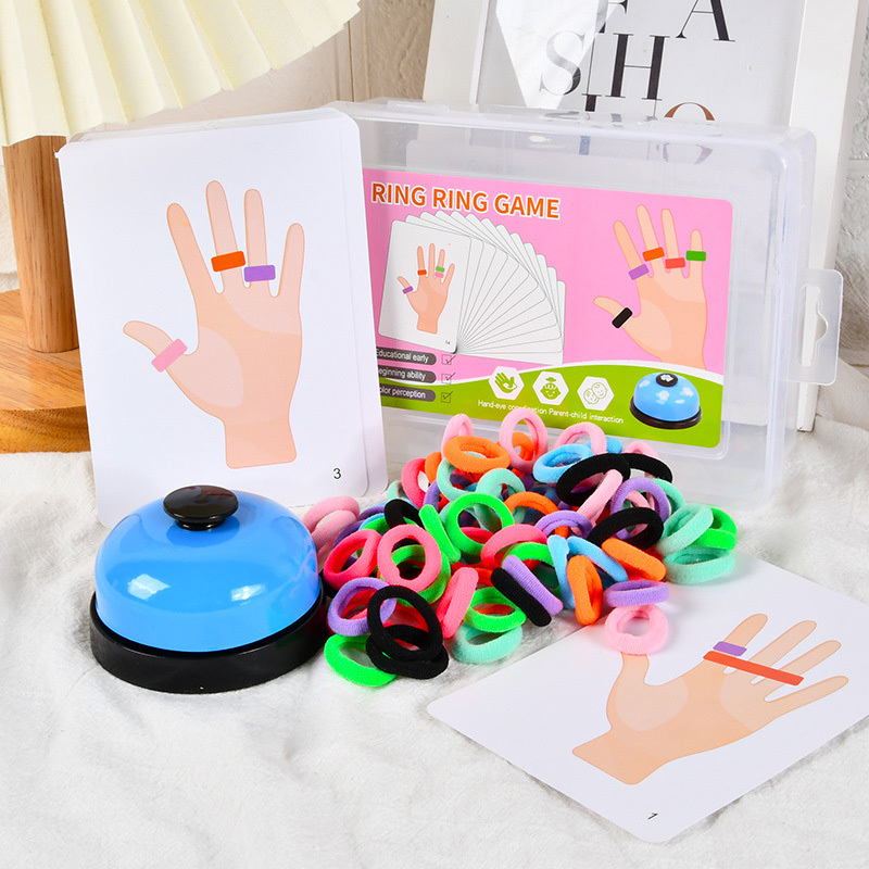 Kids Finger Ring Board Game Co - Board Game For 6 Years Old recension och pris