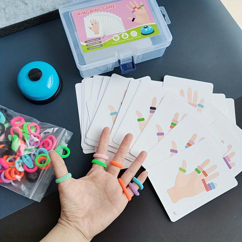 Kids Finger Ring Board Game Co - Board Game For 6 Years Old recension och pris