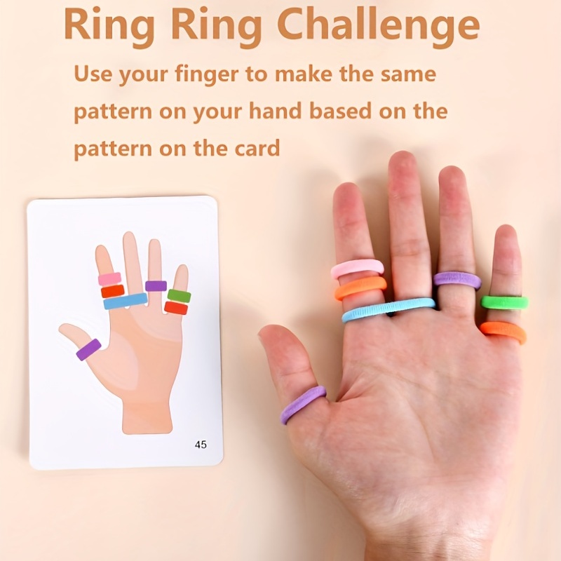 Kids Finger Ring Board Game Co - Board Game For 6 Years Old recension och pris