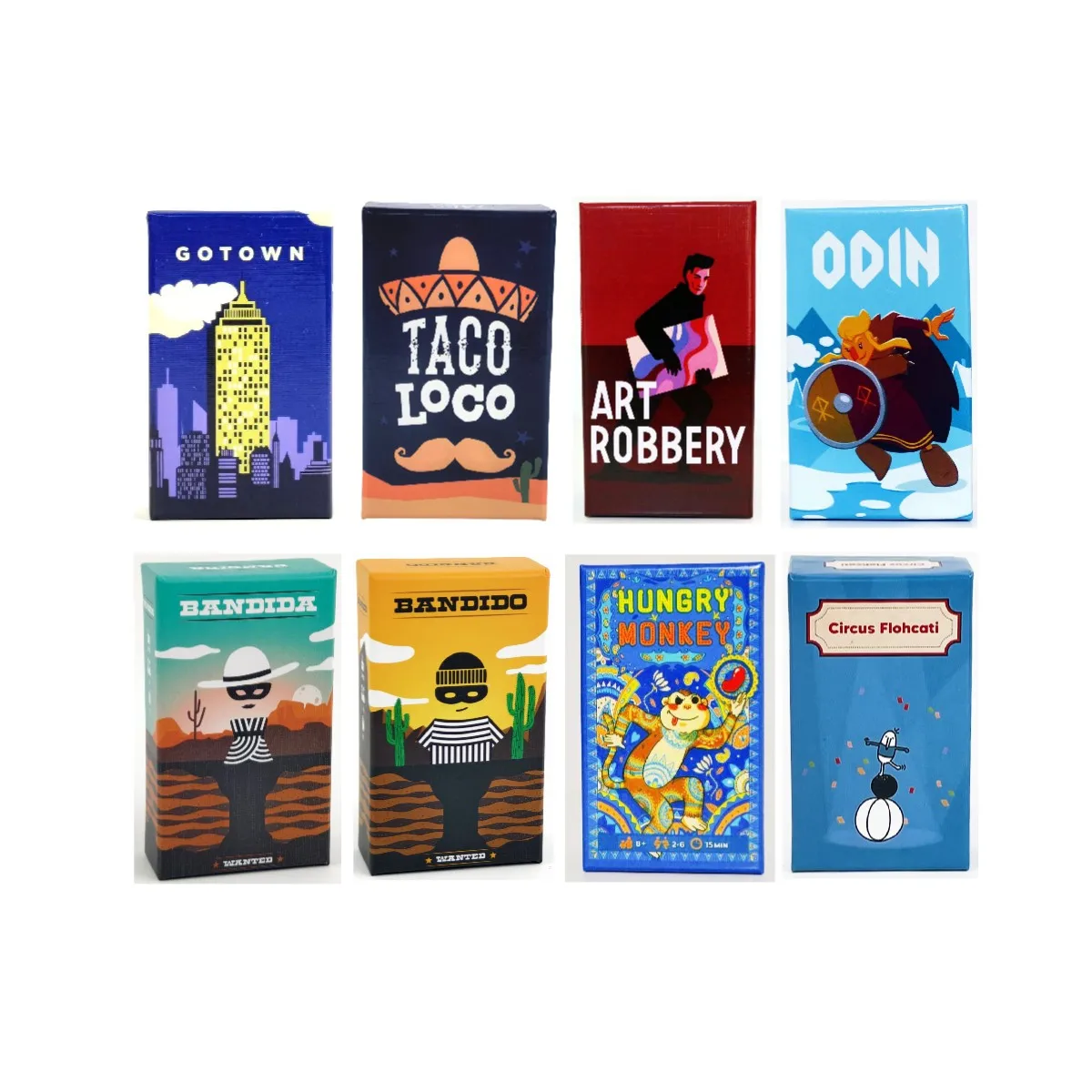 Hot Games - Taco Loco Card Gam - Board Game Solo recension och pris