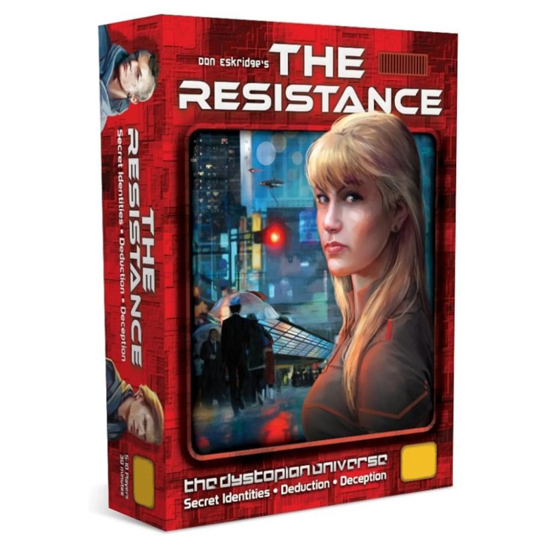 New Board game The Resistance  - Board Game Room recension och pris