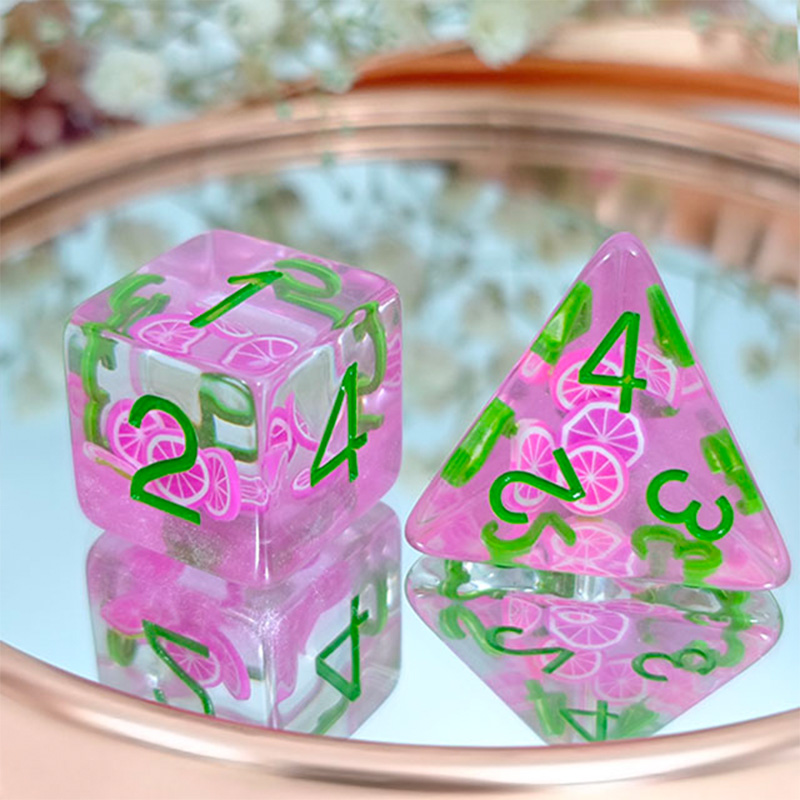 7Pcs/Set Dices Board Games Acc - Board Game Digital recension och pris