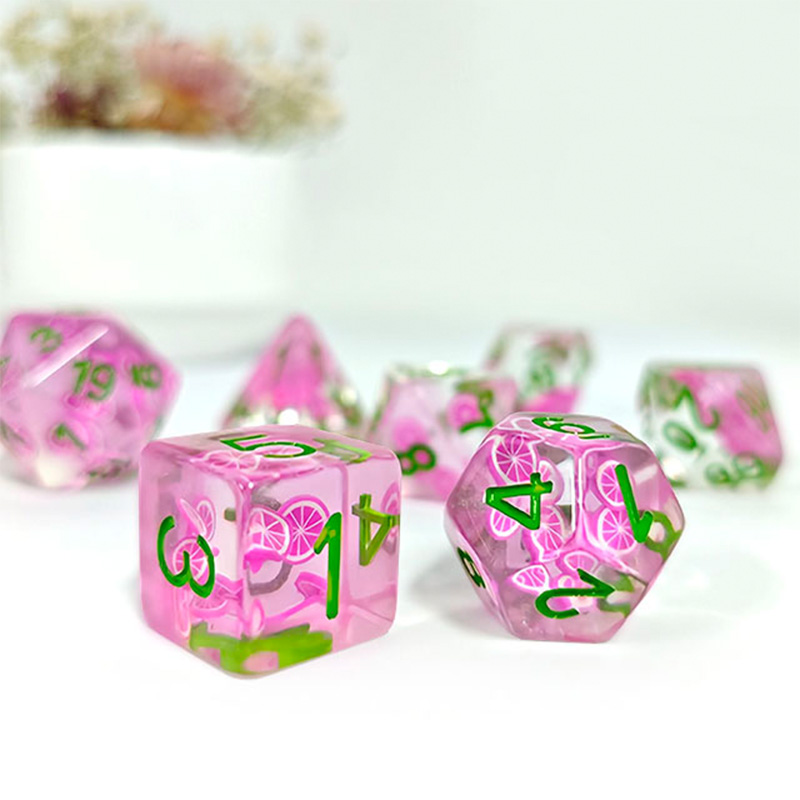 7Pcs/Set Dices Board Games Acc - Board Game Digital recension och pris