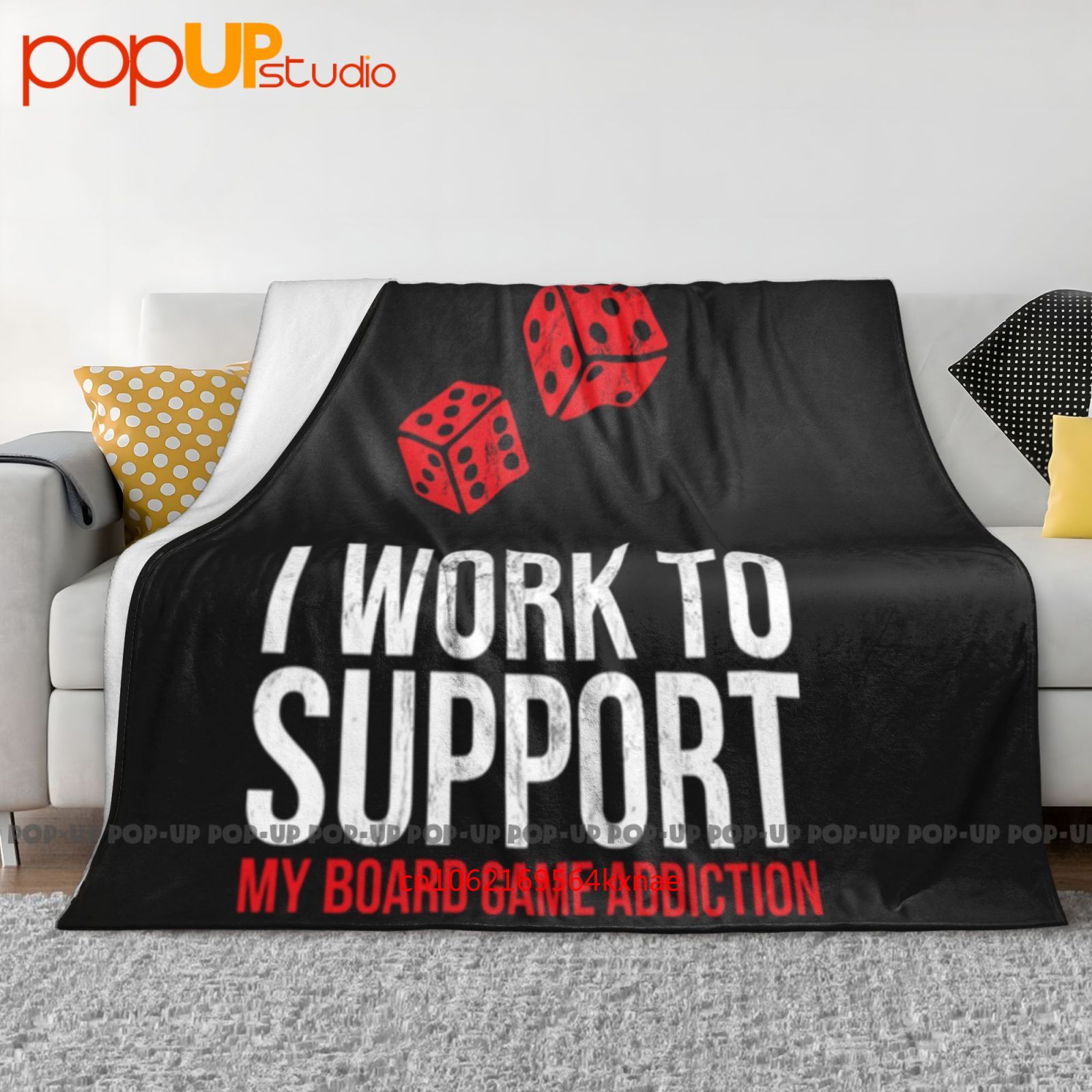 I Only Work To Support My Boar - Board Game Quilt recension och pris