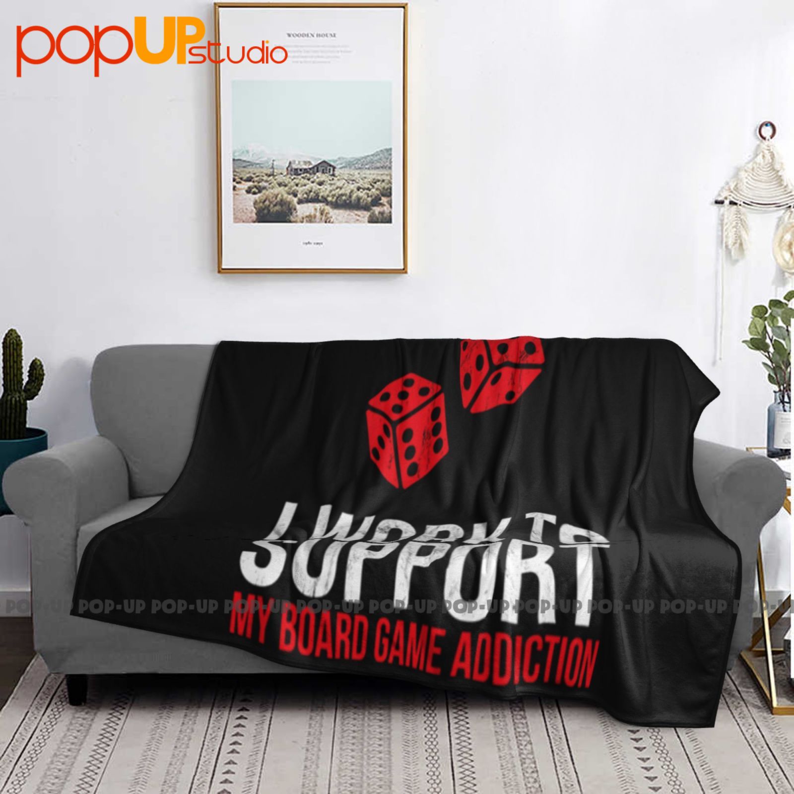 I Only Work To Support My Boar - Board Game Quilt recension och pris