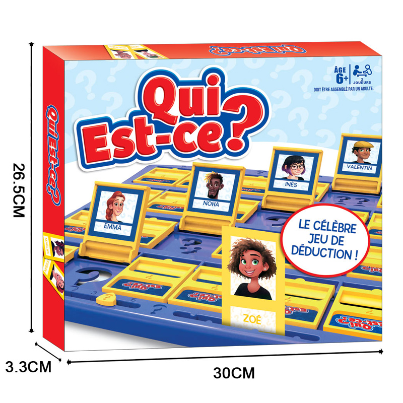 French Game Guess Who I Am Boa - Board Game Guess Who recension och pris