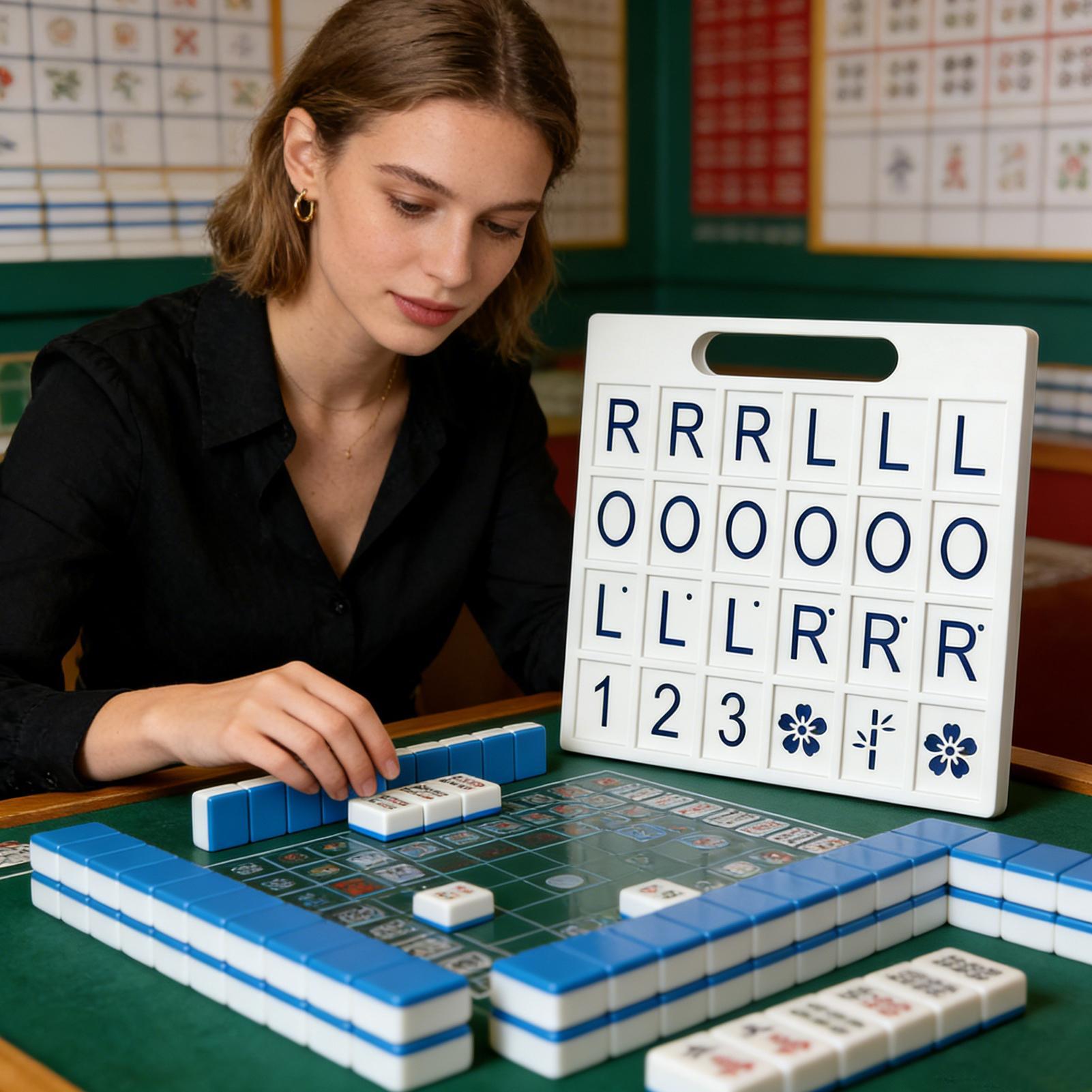 Solo Mahjong Board 24 Slots Po - Board Game Room recension och pris
