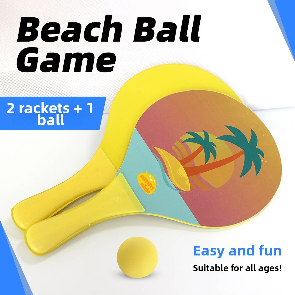 Summer Beach Paddle Set Wooden - Board Game Hitler recension och pris
