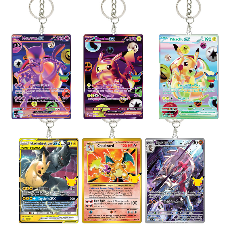 English 30th Acrylic Keychain  - Board Game Online recension och pris