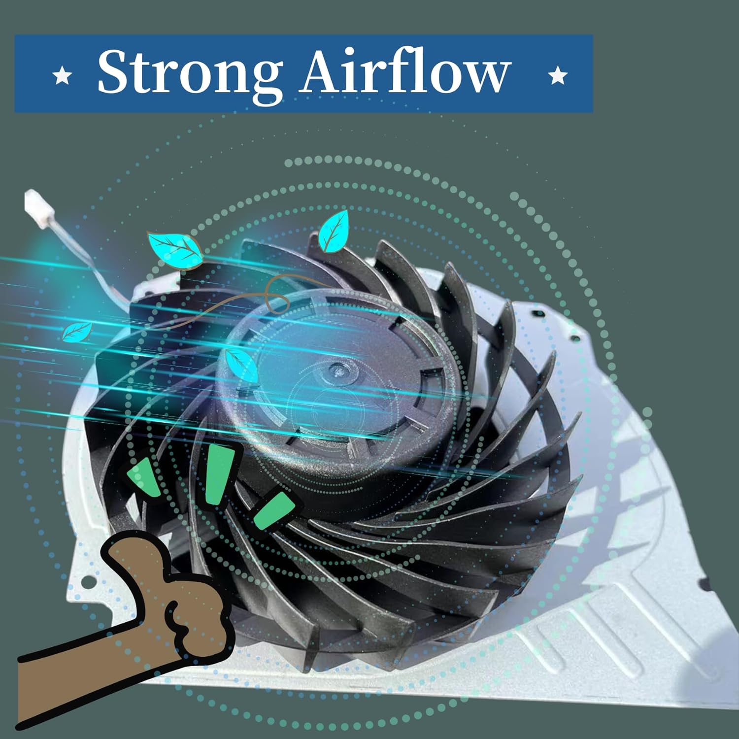 Original Inner Cooling Fan for - Board Game Heat recension och pris