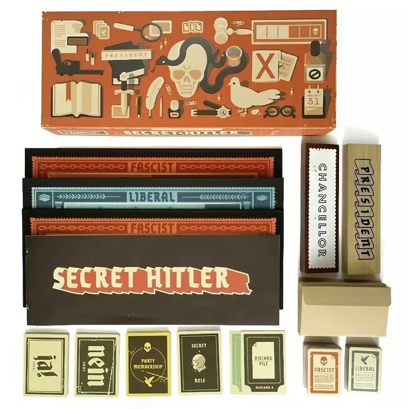 Secret Hitler Cracking Game Se - Board Game Hitler recension och pris