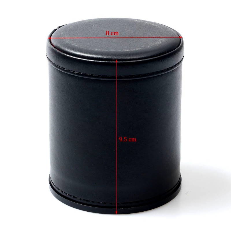 Leather Dice Cup Silent  Shaki - Board Game Yahtzee recension och pris