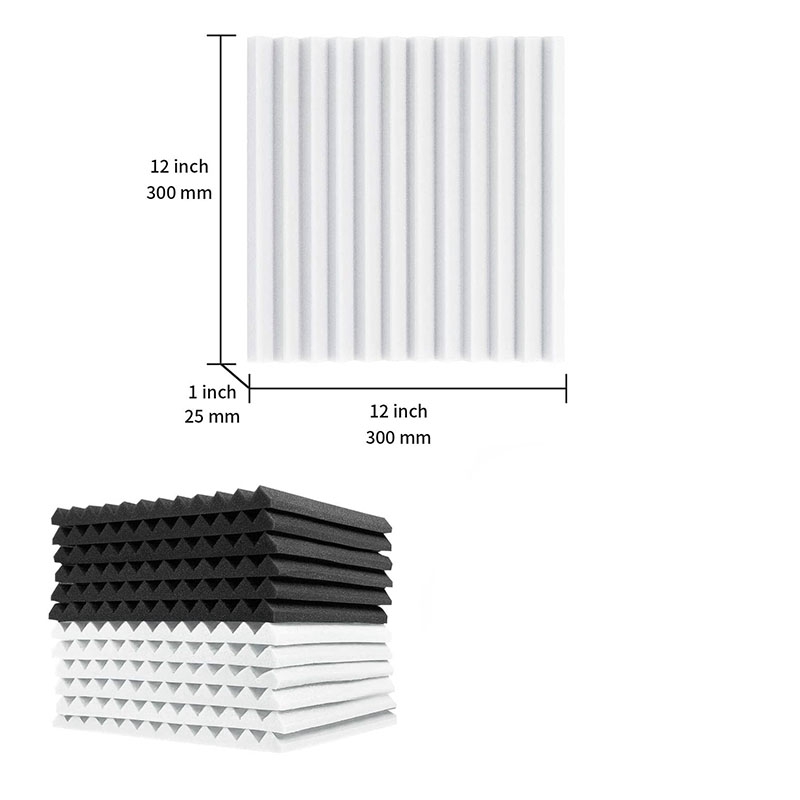 AT02-12 Pcs Acoustic Foam Boar - Board Game Room recension och pris